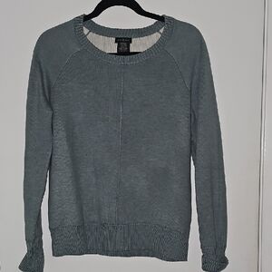 Size Small. Pullover Crew Neck. Only Worn Once. Light Grayish Blue.  Soft Fabric